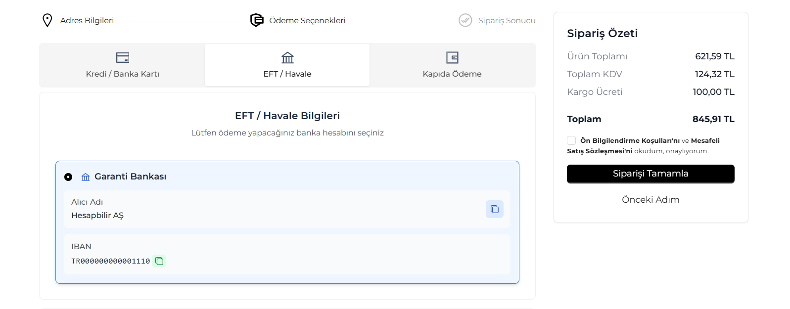 Banka havalesi-Müşteri Deneyimi